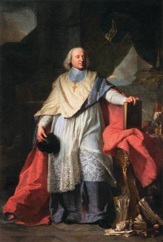 Jacques-Benigne Bossuet  1702  by Hyacinthe Rigaud   1659-1743    Musee du Louvre  Paris